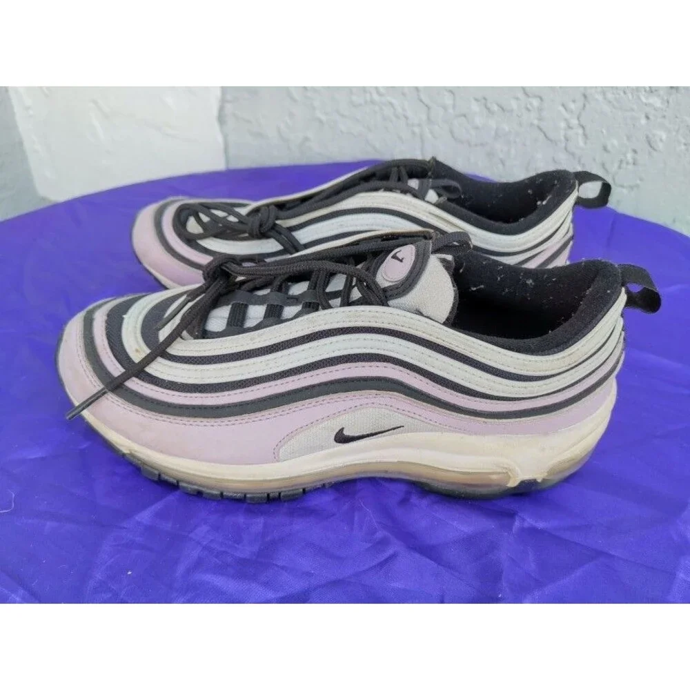 Pre owned Youth Nike Air Max 97 Iced Lilac Style 921522-500 US Size 6.5Y